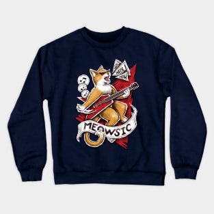 Meowsic Crewneck Sweatshirt